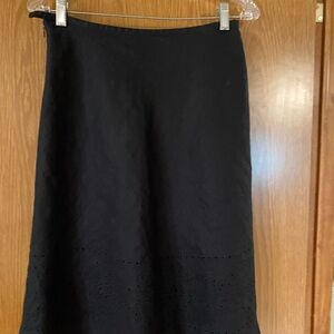 Rafaella black skirt